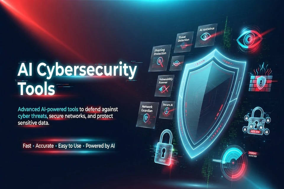 Cybersecurity AI Tools banner