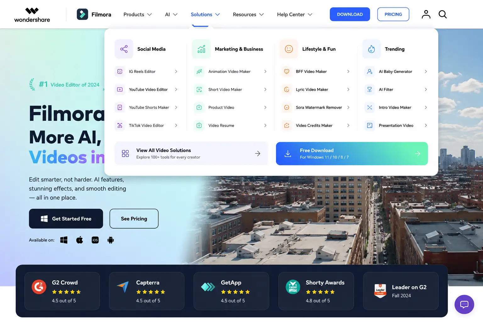 Filmora AI