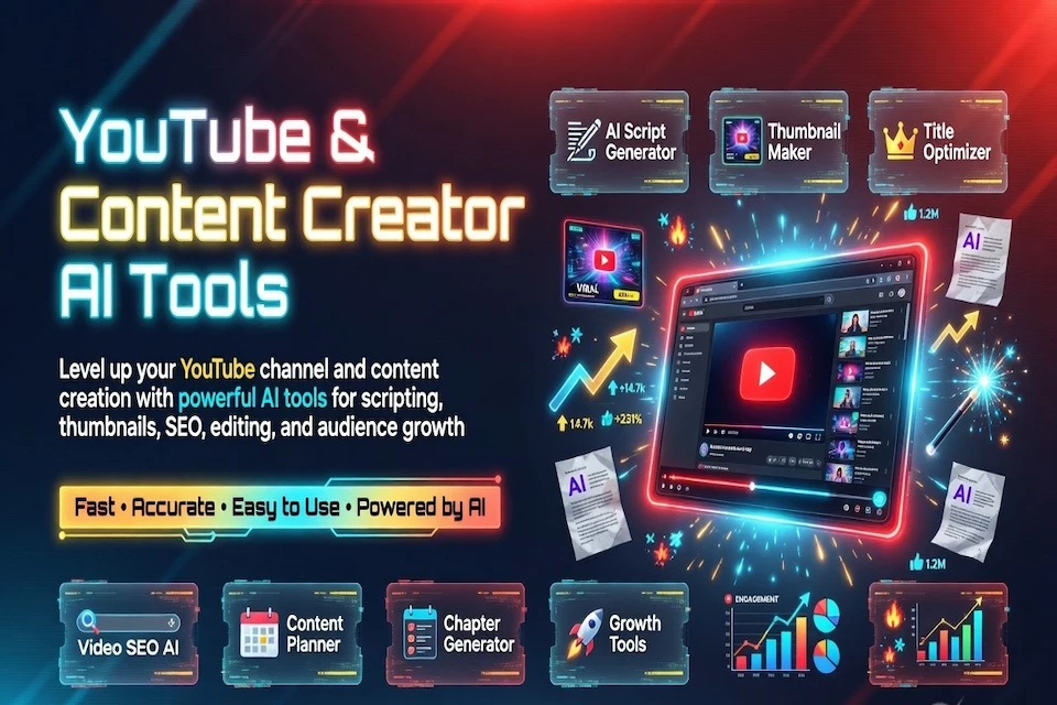 YouTube and Content Creator AI Tools